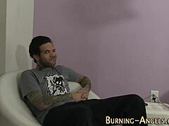 Goth Sluts Sucking Cock