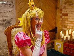 Princess Peach Cums Hard