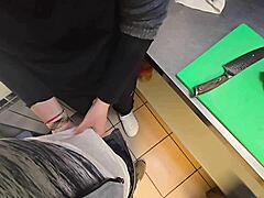 Fucked Cook At Work