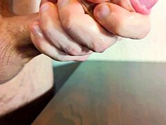 Close Up Solo Cum