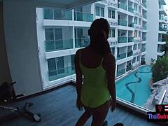 Gym sex after workout