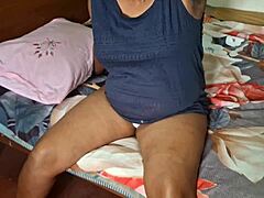 Horny Stepmom Shows Tits