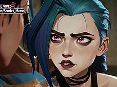 jinx caitlyn lesbian scene