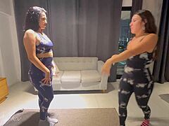 anal trio with trainer