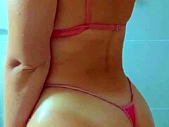 Latina Girls Shower After Beach