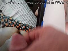 Rusty tablet masturbation