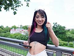 Petite latina teen casting fuck