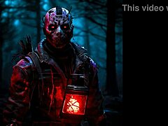 Milf cosplay horror parody